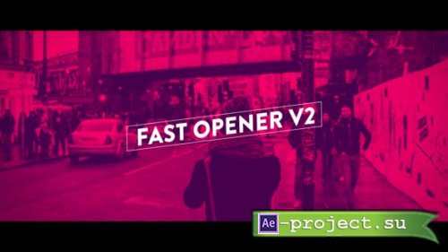 Videohive - Fast Opener v2 - 20676403 - Project for After Effects