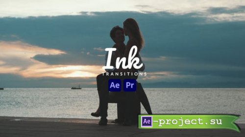 Videohive - Ink Transitions - 43264177 - Project for After Effects