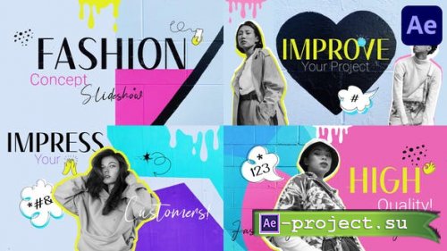 Videohive - Fashion Concept Slideshow for After Effects - 43235198 - Project for After Effects