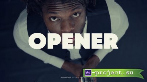 Videohive - Opener Dynamic Typography - 39643536 - Project for After Effects