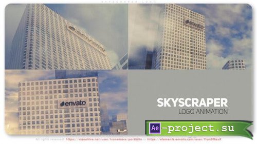 Videohive - Skyscraper Logo - 43265273 - Project for After Effects