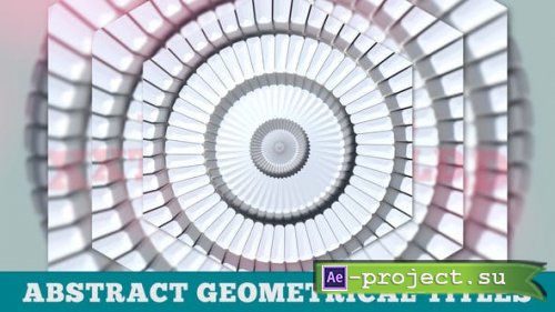 Videohive - Abstract Geometrical Titles - 43265249 - Project for After Effects