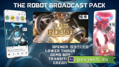 Videohive - The Robot Pack - 43167235 - Project for After Effects