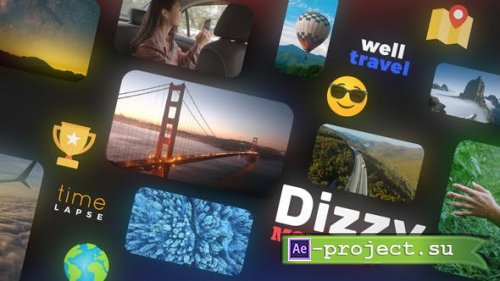 Videohive - Dizzy Moution - Dizzy Slideshow - 43265238 - Project for After Effects