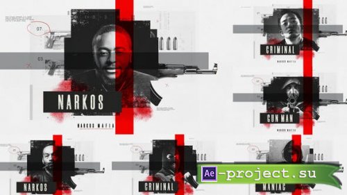 Videohive - Crime Opener Grunge - 39254251 - Project for After Effects