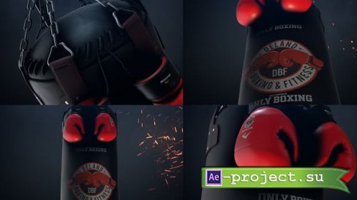 Videohive - Boxing Gloves Logo Reveal - 25009365 - Project for After Effects