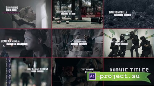 Videohive - Movie Title | Film Credits - 39929155 - Project for After Effects