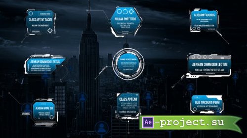 Videohive - Modern HUD Call Outs - 43291331 - Project for After Effects