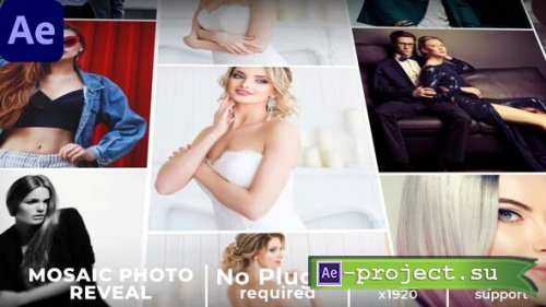 Videohive - Mosaic Photo Reveal || Mosaic Intro - 43334910 - Project for After Effects