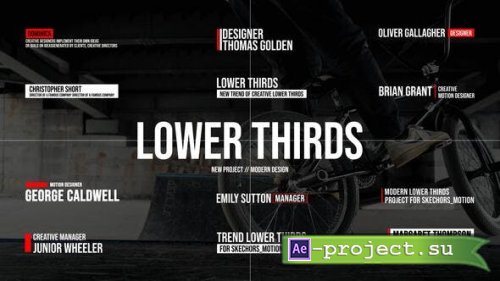 Videohive - Modern Lower Thirds | After Effects - 43335505 - Project for After Effects