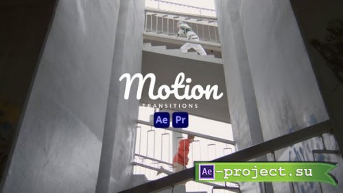 Videohive - Motion Transitions - 43336406 - Project for After Effects