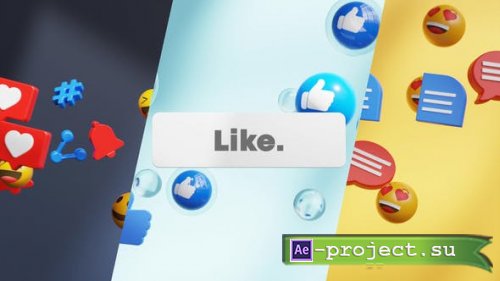 Videohive - Social Media Logo Reveal - 43333582 - Project for After Effects