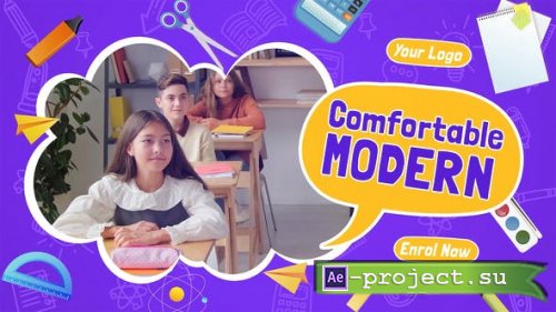 Videohive - Back to Shool  - 43263637 - Project for After Effects
