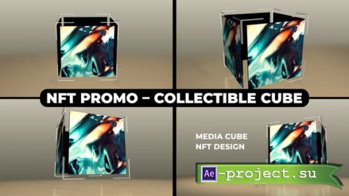 Videohive - NFT Promo - Collectible Cube - 43388360 - Project for After Effects
