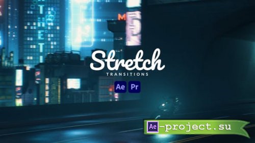 Videohive - Stretch Transitions - 43386107 - Project for After Effects