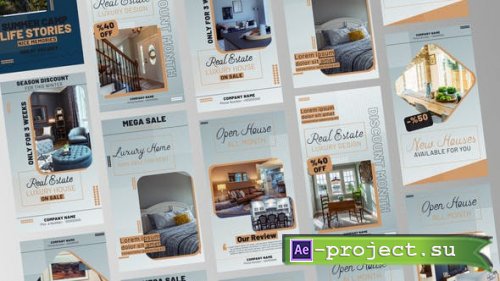 Videohive - Luxury House Real Estate Stories - 43401033 - Project for After Effects
