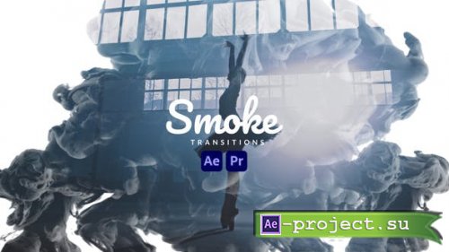Videohive - Smoke Transitions - 43400756 - Project for After Effects