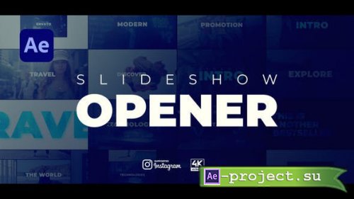 Videohive - Slideshow Opener - 42789087 - Project for After Effects