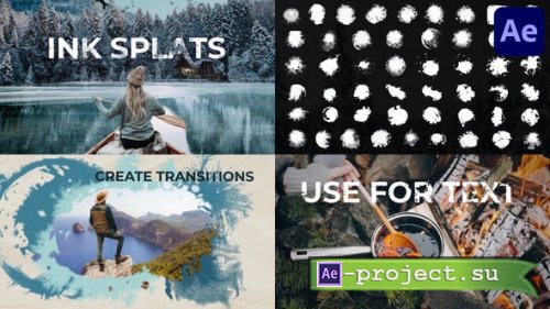 Videohive - Ink Splats | After Effects - 42974403 - Project for After Effects