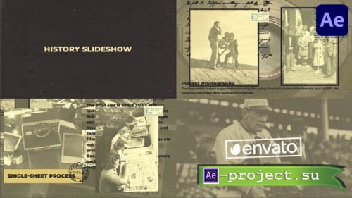 Videohive - History Slideshow for After Effects - 43412065 - Project for After Effects
