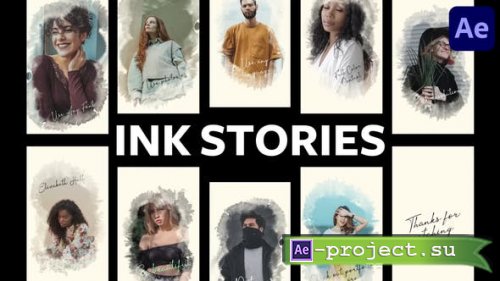 Videohive - Instagram Ink Historical Stories for After Effects - 43218056 - Project for After Effects