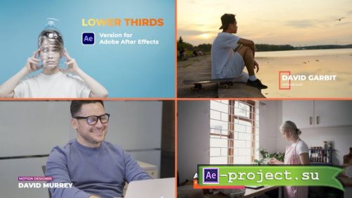 Videohive - Colorful Lower Thirds - 43419672 - Project for After Effects