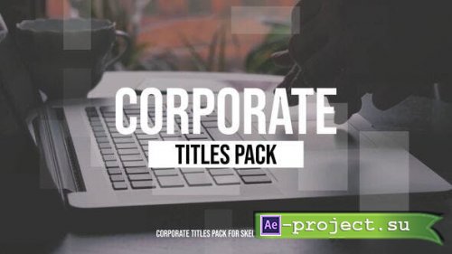 Videohive - Corporate Lower Thirds & Titles | After Effects - 43422056 - Project for After Effects