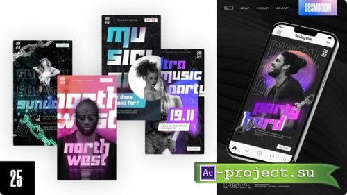 Videohive - Party Instagram Stories Stories - 43397705 - Project for After Effects