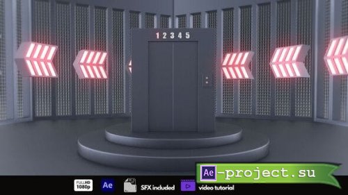 Videohive - Elevator Logo Reveal - 43407337 - Project for After Effects