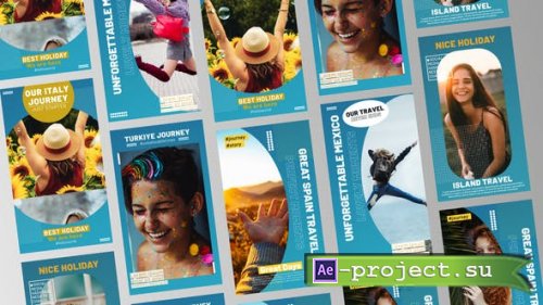 Videohive - Holiday Life Stories - 43440251 - Project for After Effects