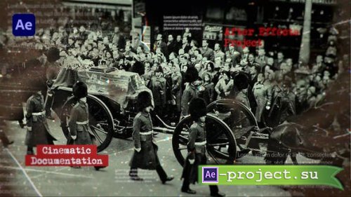 Videohive - Historical Slideshow - Vintage Documentary - 43447559 - Project for After Effects
