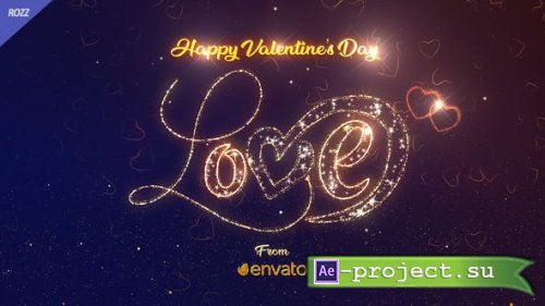 Videohive - Valentines Day Love Heart - 43449563 - Project for After Effects