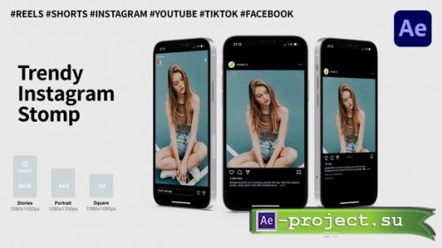 Videohive - Trendy Instagram Stomp - 43448614 - Project for After Effects