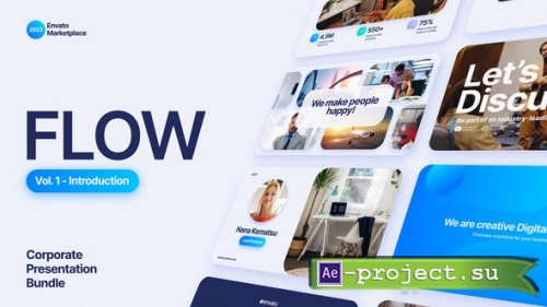 Videohive - Flow - Corporate Presentation Bundle | Vol. 1 - 43194087 - Project for After Effects