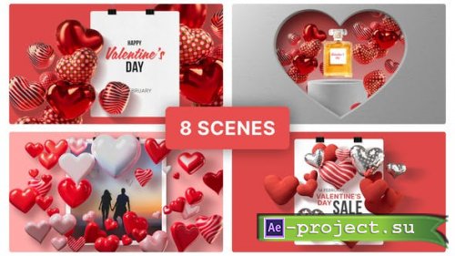 Videohive - Valentine's Day Openers - 43433344 - Project for After Effects