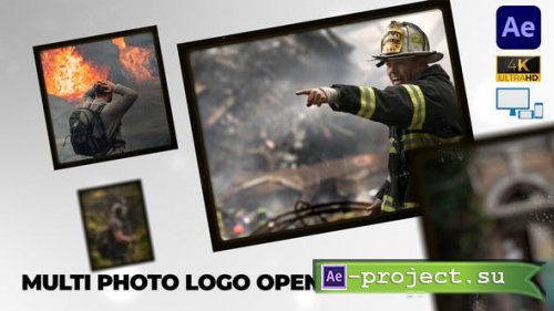 Videohive - Multi Photo Logo Opener - 43491713 - Project for After Effects