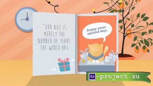 Videohive - Birthday Card 3in1 - 43509161 - Project for After Effects