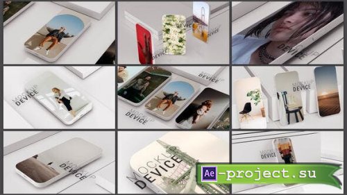 Videohive - White Phone Mockup - 43491778 - Project for After Effects