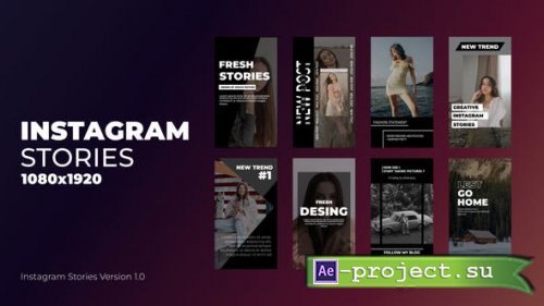 Videohive - Instagram stories | After Effects - 43519210 - Project for After Effects