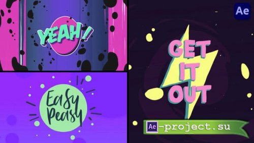 Videohive - Cartoon Logo Text animations #2 [After Effects] - 43552885 - Project for After Effects