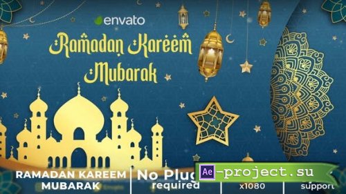 Videohive - Ramadan Kareem Intro || Eid Mubarak - 43541522 - Project for After Effects