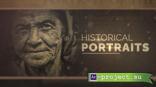 Videohive - Historical Portraits - 43548362 - Project for After Effects