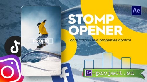 Videohive - Instagram Stomp Opener - 43494745 - Project for After Effects