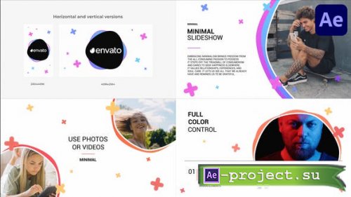 Videohive - Simple Shapes Slideshow for After Effects - 43576845 - Project for After Effects