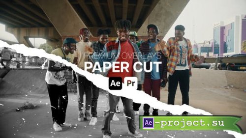Videohive - Premium Overlays Paper Cut - 43362434 - Project for After Effects