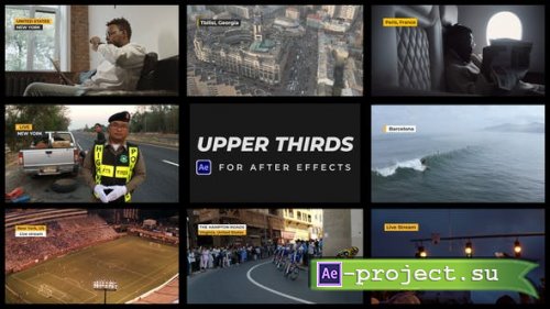 Videohive - Upper Thirds - 43670922 - Project for After Effects