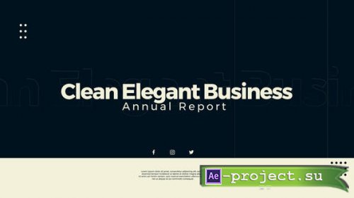 Videohive - Clean Elegant Business - 43690796 - Project for After Effects