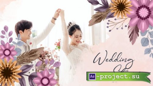 Videohive - Ink Wedding Slideshow - 43694460 - Project for After Effects