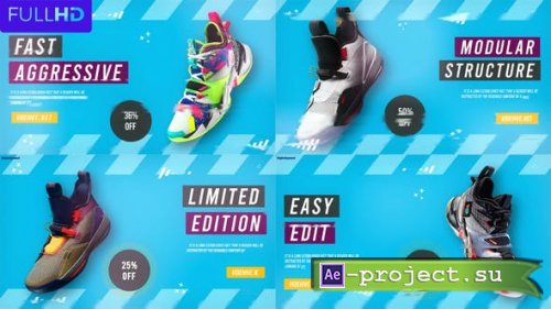 Videohive - Sneakers Sale Promo - 43662813 - Project for After Effects