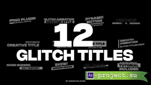 Videohive - Glitch Titles v3 | AE - 43651017 - Project for After Effects